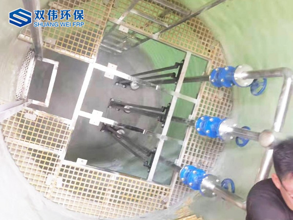 玻璃鋼泵站內部結構