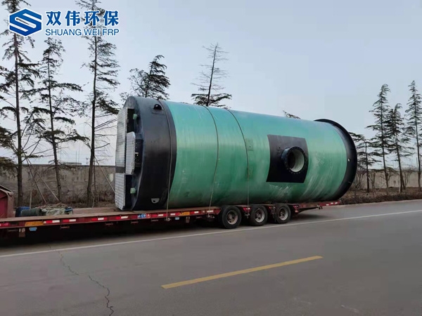玻璃鋼泵站