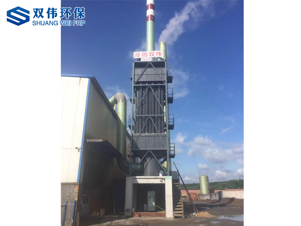 濕式靜電除塵(霧)器安裝現場